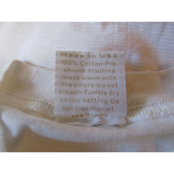 Vintage 90's Enve Wear Black Hills Ribbed Single Stitch Shirt Sz Medium - Picture 5 of 5